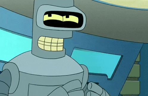 Bender, el robot de Futurama
